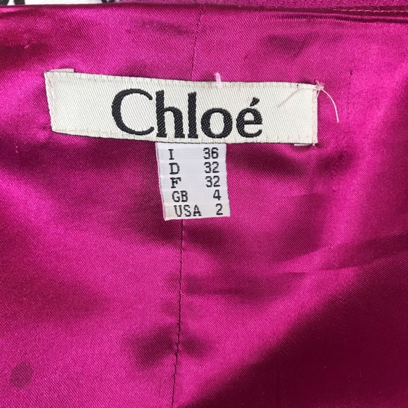 Chloe Elegant Women’s Wool Dress Pink Black - Picture 5 of 6